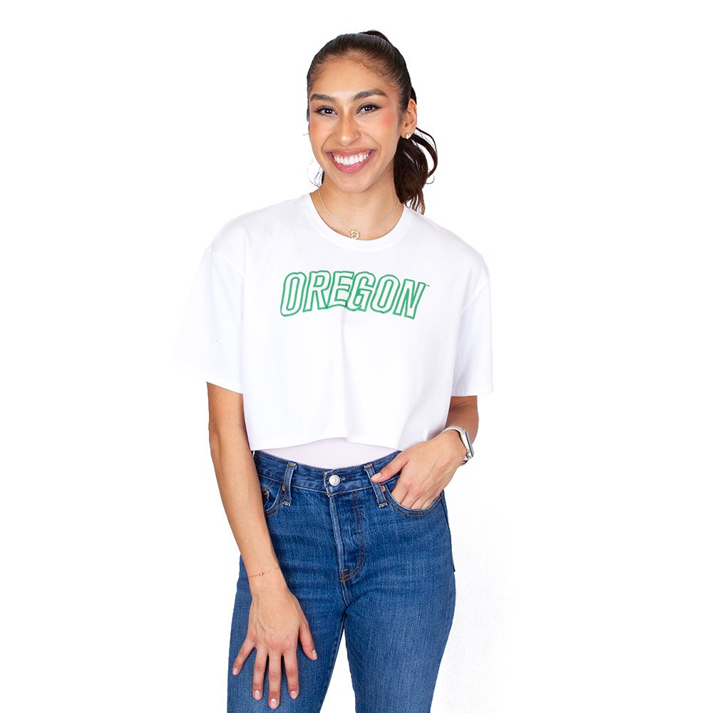 Ducks Spirit, Zoozatz, White, Crop Top, Cotton Blend, Women, Puff ink, T-Shirt, 927973